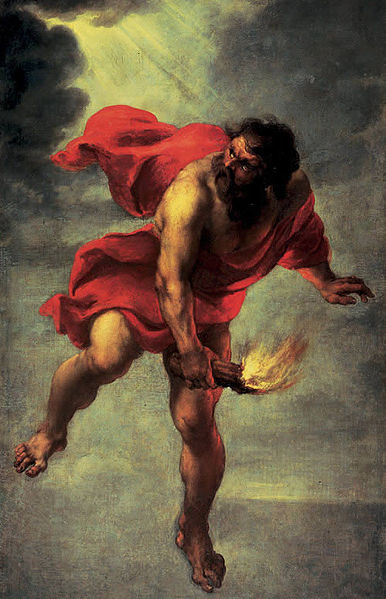 Prometheus Carrying Fire