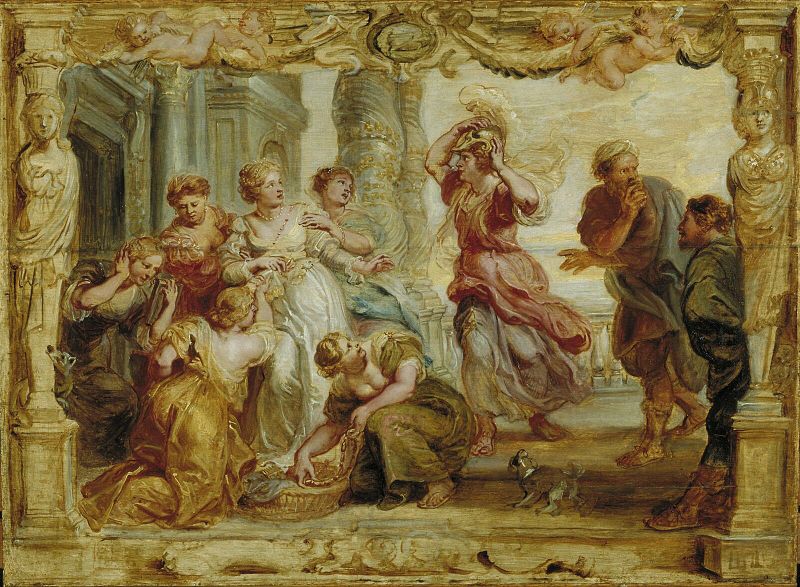 Achilles Lycomedes Rubens