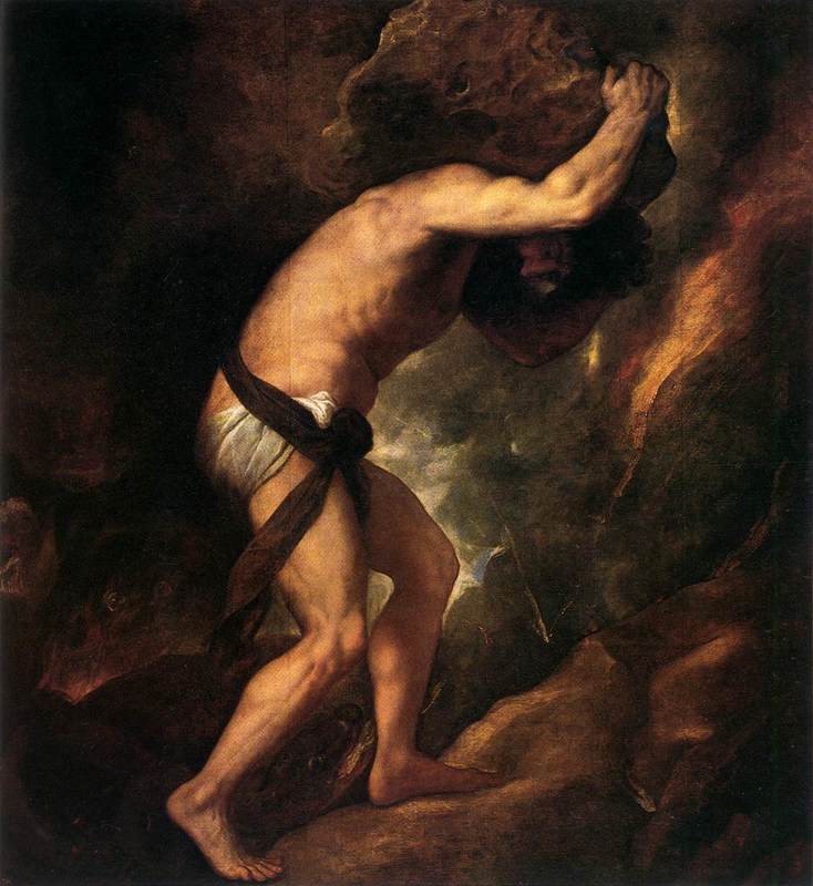 Titian Sisyphus